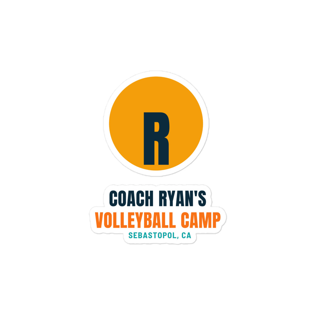 Camp Logo Sticker